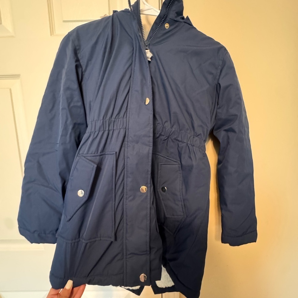 Children's Cozy Navy Puffer Coat